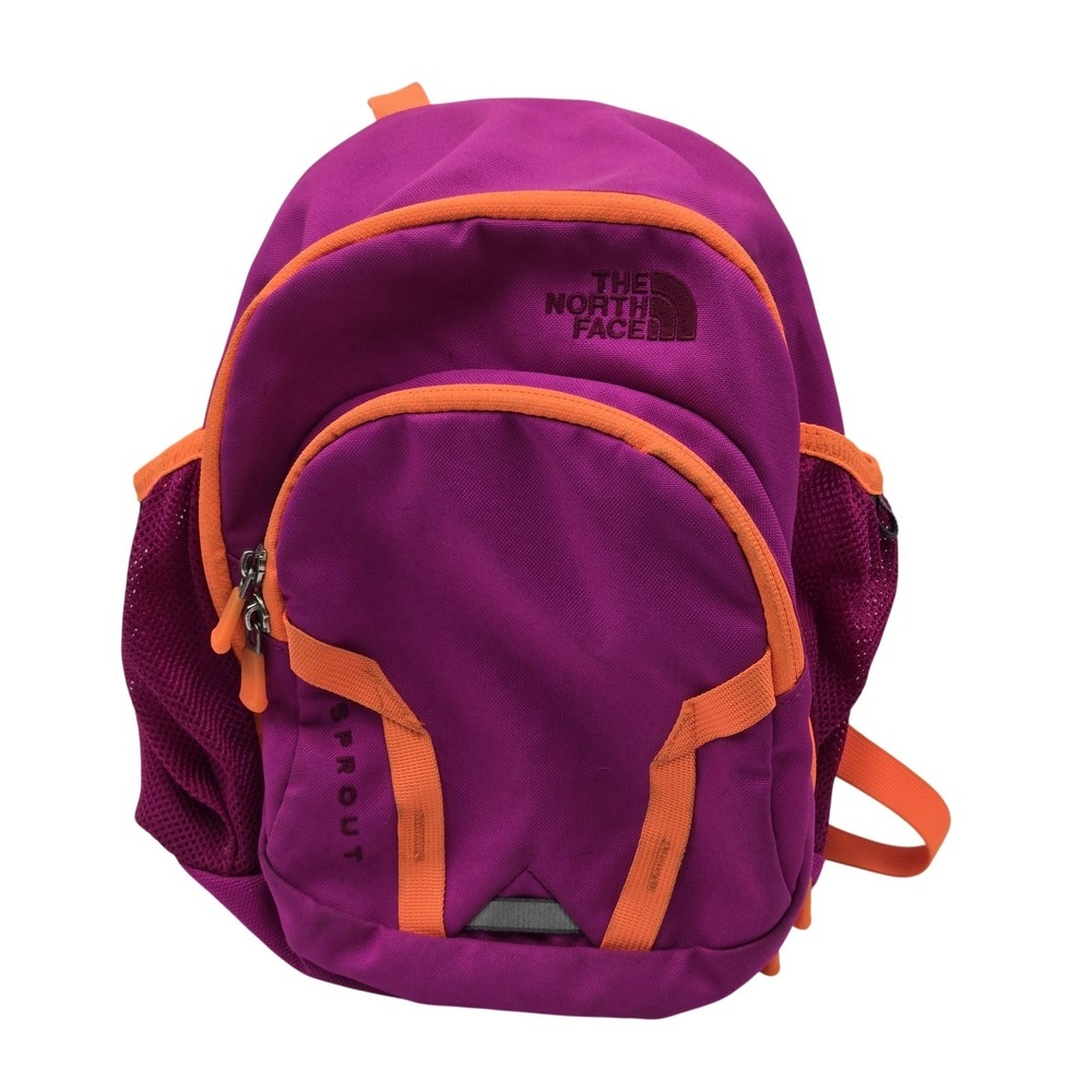 The North Face Pink 13" Sprout Backpack Girls Daypack School Bag Youth Travel